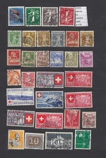 STAMPS LOT SWITZERLAND  USED (L29518)