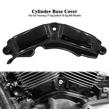 Black Cylinder Base Engine Cover For Harley T...