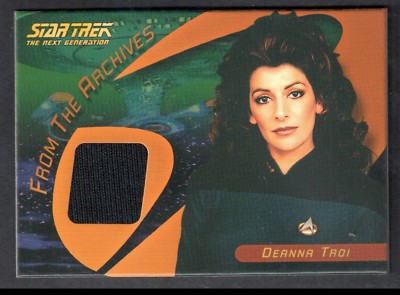 STAR TREK CELEBRATING 40 YEARS 2006 FROM THE ARCHIVES COSTUME CARD #C11 DEANNA