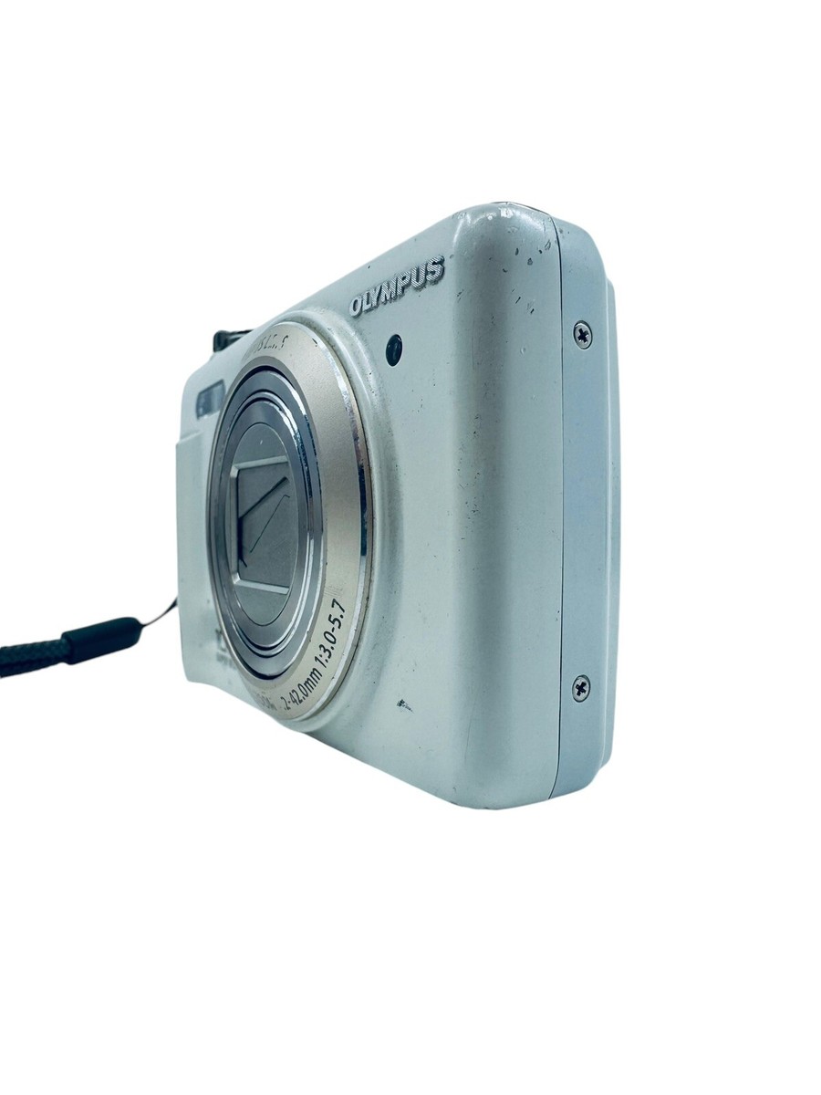 Olympus V Series VR-340 16.0MP Digital Camera - White - Parts