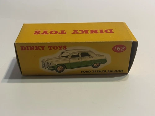 Original Vintage Dinky 162 Ford Zephyr Saloon Empty Box (no vehicle)