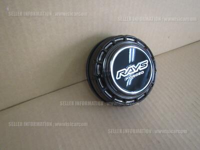 RAYS GESCHMIEDETE VOLK RACING CENTER KAPPE 6H-PCD139.7 SCHWARZ CHROM 83801730 TE37 ULTRA