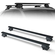 Adjustable & Lockable Roof Top Cargo Carrier 300 LBS For 2020-2024 Ford Explorer