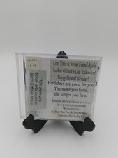 Rubber Stamp Lot Birthday Wishes Quotes Lot Of 4