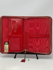1950  s Cooper-Weeks Clutch 9x6 Top Grain Cowhide Flaw Handcrafted Canada Zipper