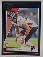 2024 ZENITH BRALEN TRICE ROOKIE FOOTBALL CARD FALCONS NFL panini 112