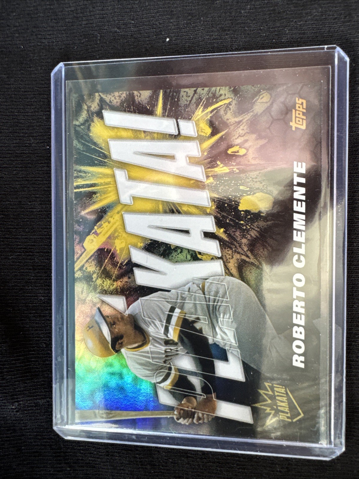 Roberto Clemente - PLAKATA! - 2025 Topps Series 1 #PLAK-24