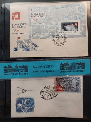 Russia Soviet Union 1958-1984 vf huge collection fdc's High CAT Value TOP!