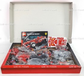 LEGO Racers Ferrari F1 Racer 2006 Block Building Set 1:8 Scale 24.3 Inch #8674