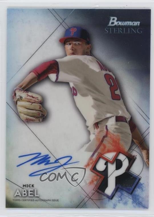 2021 Bowman Sterling Prospect Mick Abel #BSPA-MA Auto 05ja