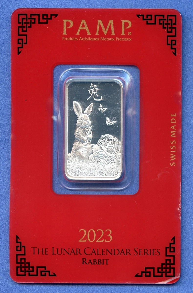 Pamp Suisse 0.999 Silver Bullion Bars & Rounds 10 g Precious Metal