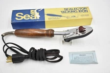 Vintage SEAL Sealector Tacking Iron with Original Box- Tested