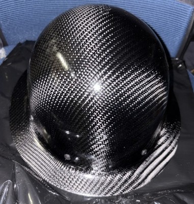 Cerious Composite Hard Hat Black Carbon Fiber Adjustable Suspension - NEW