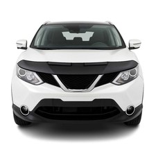 Car Bonnet Mask Hood Bra For Nissan Rogue Sport 2017-2022 Black 1 Pc