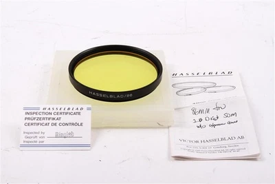 Gebrauchter Hasselblad 86mm gelb 2x Y -1 Carl Zeiss Schraubfilter - Bild 1 von 4