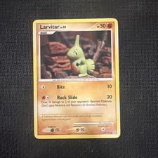 Larvitar 63/100 Pokemon Stormfront Common 2008 MP on eBay