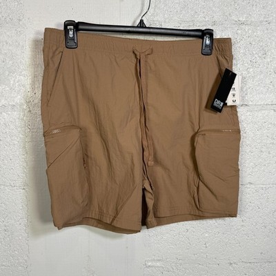 DR Essentials Men's Tan Zip Pocket Cargo Shorts Size large $52 | eBay