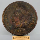 1903 Indian Head One Cent, Full Liberty - #C61275NQ