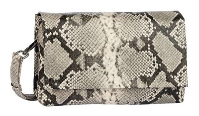 Gabor Salara Clutch Abendtasche Umhängetasche Tasche Snake Beige beige grau Neu