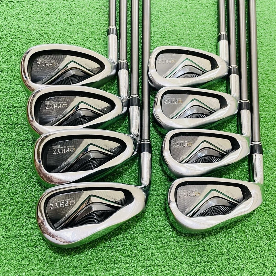 Lefty BRIDGESTONE PHYZ Irons #5-9,Pw,Ps-Sw(8Clubs)/PZ-501I/Flex:Regular - Image 2 of 4