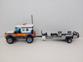 LEGO 4 x 4 Response Unit 60165 CITY Coast Guard 99% Complete READ