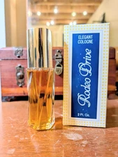 Rodeo Drive Elegant Cologne by Gianelli 1970s Vintage 2.0 fl oz. 3/4 Bottle