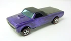 1960s MATTEL HOT WHEELS REDLINE CUSTOM FLEETSIDE METALLIC PURPLE HK DIECAST