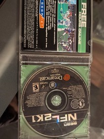 NFL 2K1 (SEGA Dreamcast) CIB Complete w/ Manual - Tested and Working