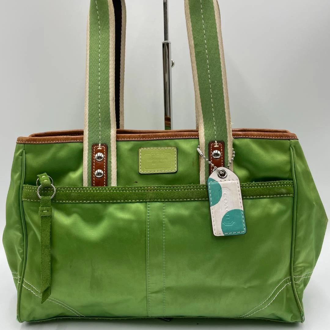 Coach Tote Green Bags & Handbags for Women for sale | eBay