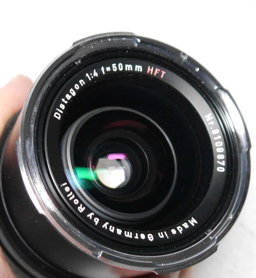 Carl Zeiss Distagon HFT 4,0 50m Rollei Rolleiflex SL66 SE An-Verkauf ff-shop24 - Bild 3 von 4