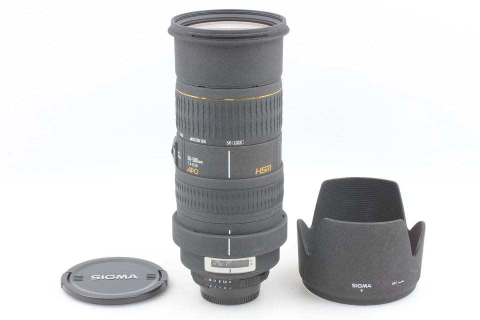 [Top MINT] Sigma 50-500mm f/4-6.3 APO RF EX HSM Lens for Nikon AF-D From JAPAN - Image 2 of 4