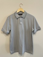 Members Mark Shirt Men Size S Gray Stretch Pique Cotton Polo Shirt