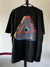 Palace Skateboards Tri-Ferg Logo T-Shirt Green — listing 2