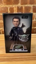 New York Yankees Max Fried Mandalorian Grogu Star Wars Bobblehead New In Box