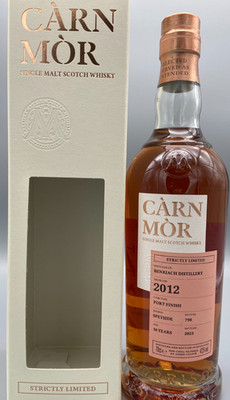 Càrn Mòr-Single Malt Whisky-SL Benriach 2012-10 Jahre-Limited-700ml-47,5%vol.Alc