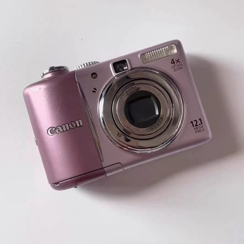 Canon PowerShot A1100 IS Pink Digital Camera 12.1MP 4x Zoom-Tested