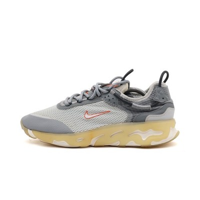 Nike Damen React Vision Schuh Grau Mesh Low-Top React-Sohle Sneaker EU 40.5