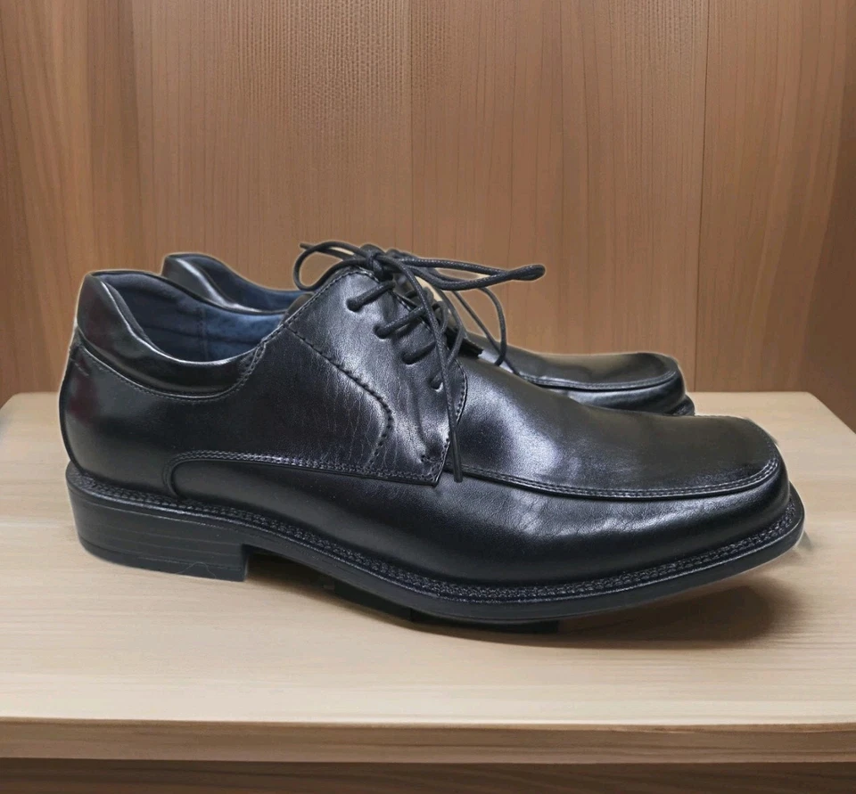 Nuevo Bruno Marc Hombres Oxfords Puntera Cuadrada Con Cordones Clásicos Zapatos de Vestir Talla 9.5 Foto 3 de 4