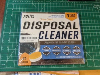 ACTIVE Garbage Disposal Cleaner Deodorizer Tablets 24 Pack