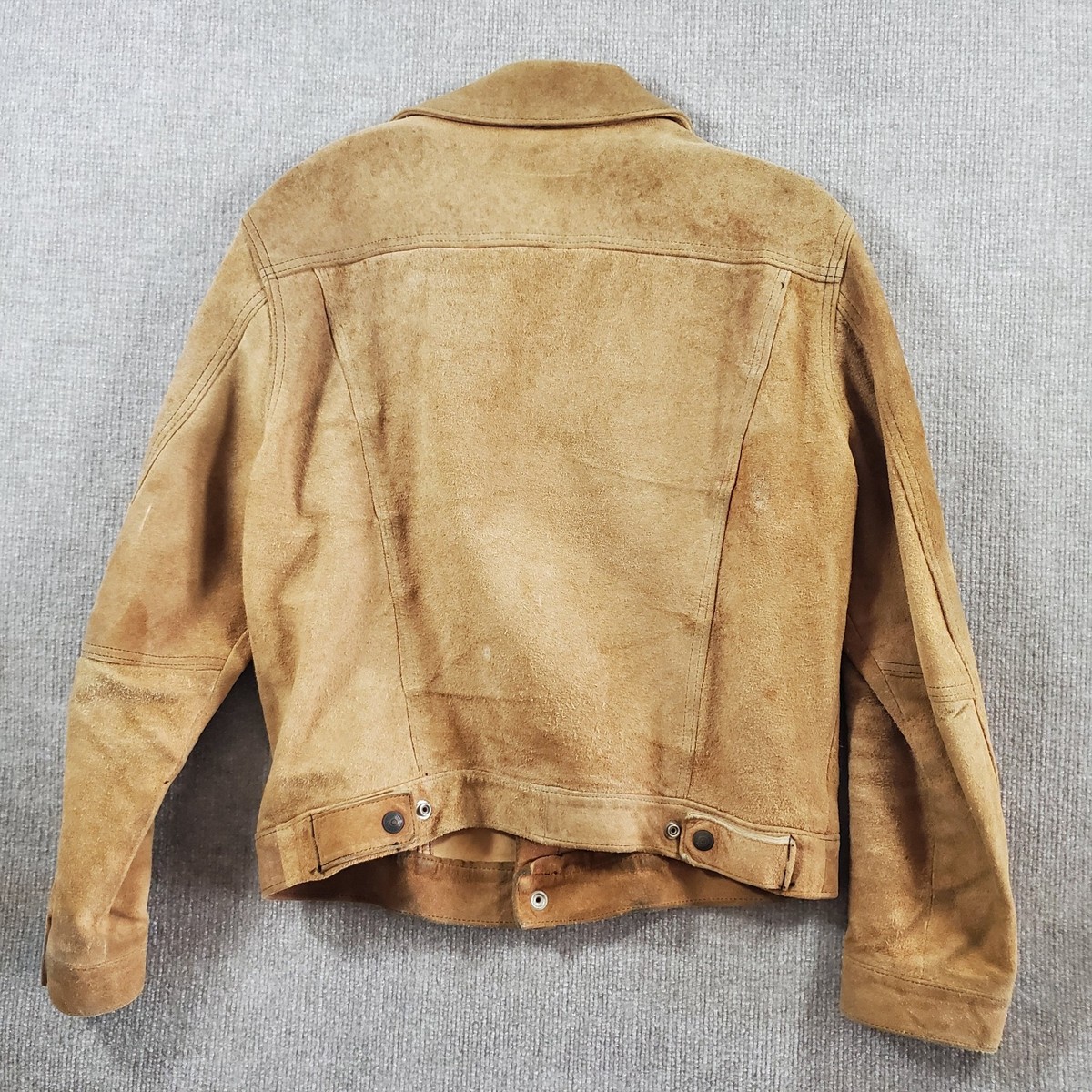 1960's Levi's BIG E Vintage Brown Suede Leather Western Field
