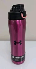 Under Armour UA Beyond Water Bottle 18 OZ Stainless Steel Vacuum Insulated Pink