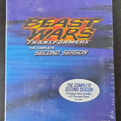 Transformers Beast Wars Complete Second Season DVD 2-Disc Set 5.1 + Tests