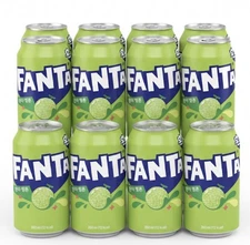 12 PACK! NEW! Fanta Melon Soda, From Korea, 12 oz Cans, FREE SHIPPING!