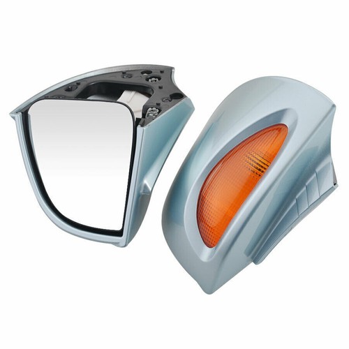 Motorcycle Rearview Mirror w/ Amber Turn Signal For BMW R1100RT R1150RT R1100RTP - Picture 4 of 12