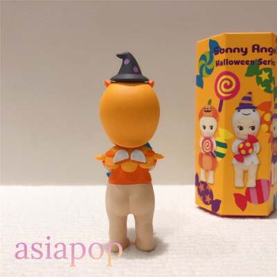 ソニーエンジェル　ハロウィン　セット　2007 Pumpkin - Authentic Sonny Angel 2007 Halloween Mini Figure