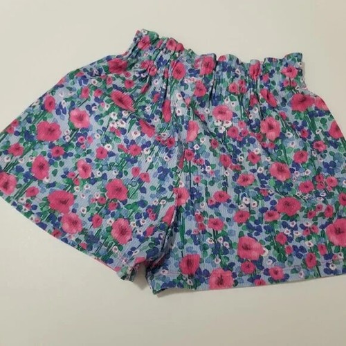 Mayoral lightweight little girl summer floral shorts size 7 (F12) - Picture 3 of 6