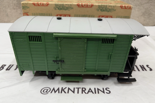 LGB 3020 A Combination Luggage & Postal Green Wagon G Vintage VG/BOX