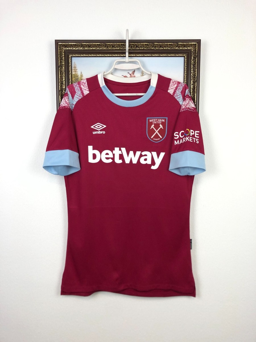 West Ham United Home football shirt 2022 Soccer Umbro Jersey Mens