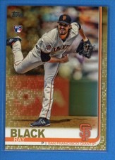 2019 Topps Series 1 GOLD Parallel #333 Ray Black Giants Rookie RC #/2019