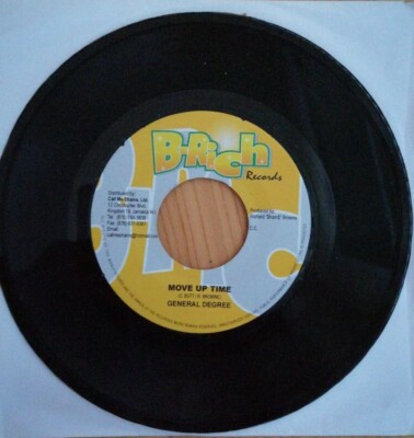 7inch* General Degree - Move Up Time * Fear Factor Riddim 